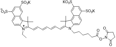 磺化-Cy7.5-NHS 活化酯,水溶